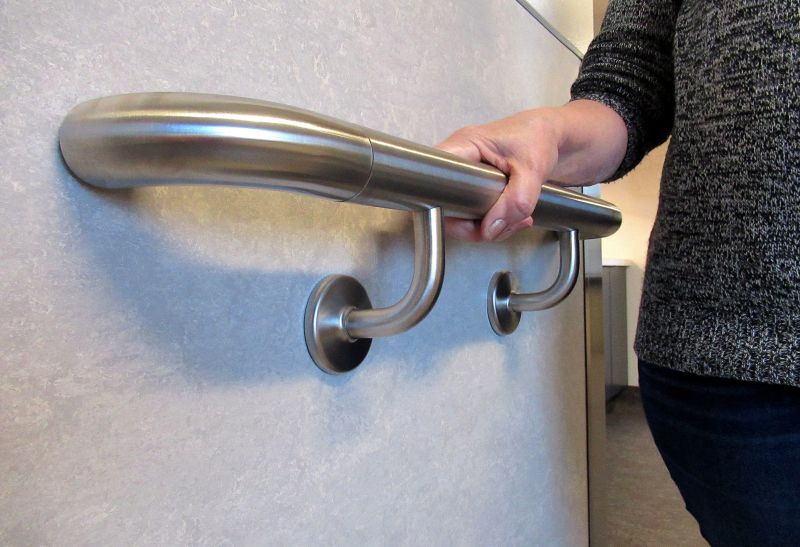 Safety Handrail in Use